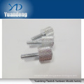 CNC turning screw knurling bolt brass bolt knurled thumb screw